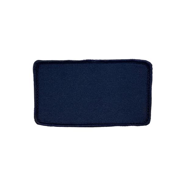 Patch velcro bleu marine petite taille personnalisable Z3R0D