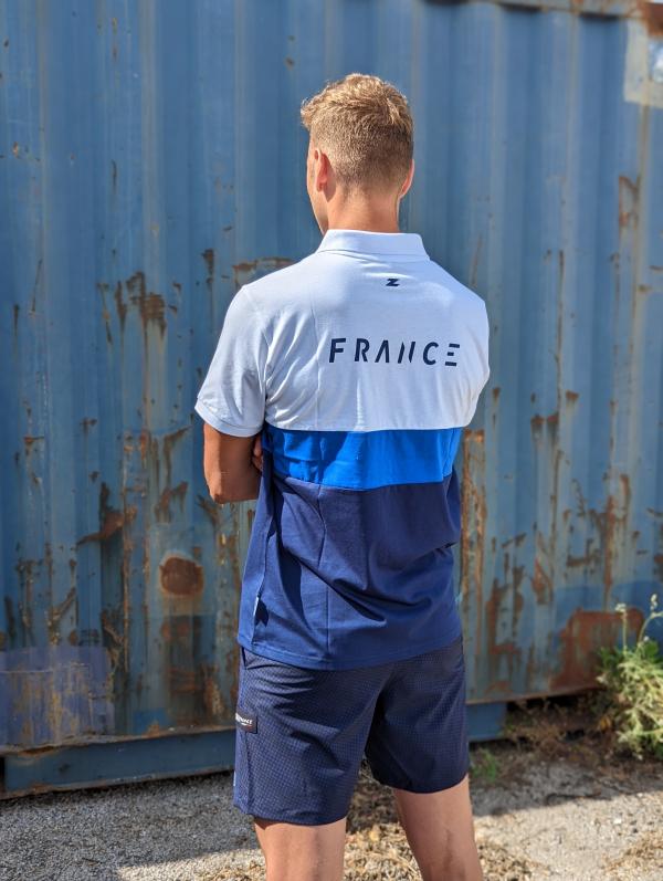 polo homme Z3R0DD tenue équipe de France