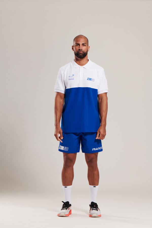 polo homme Z3R0DD tenue équipe de France