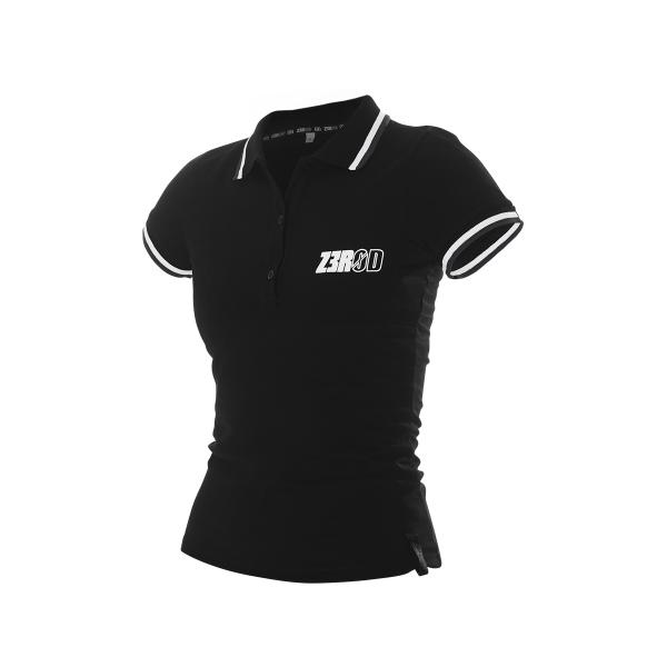 Z3R0D - WOMAN POLO BLACK