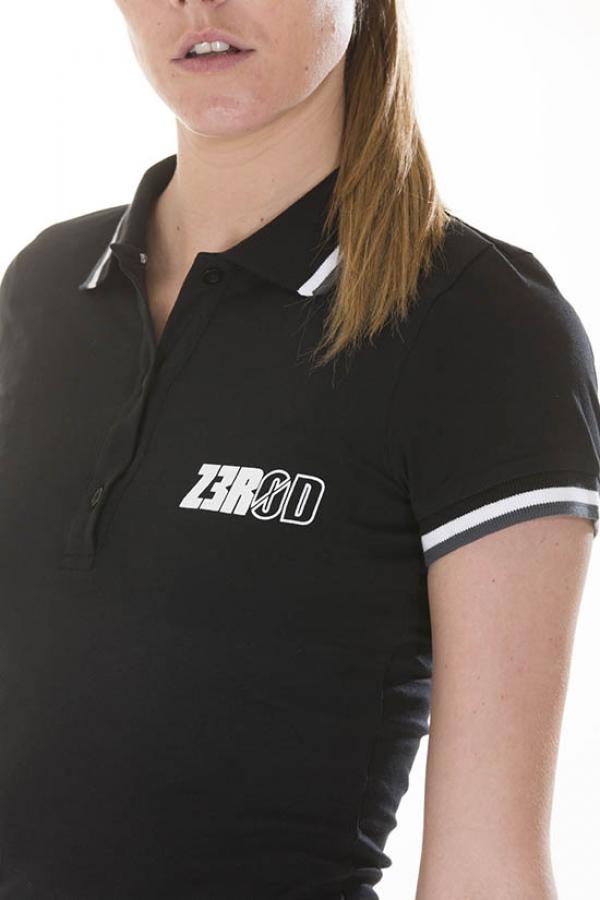 Z3R0D - WOMAN POLO BLACK