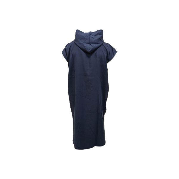 Poncho de natation et serviette de bain bleu marine | Z3R0D