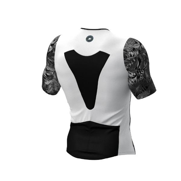 ttSINGLET Racer homme Tropadelic| Z3R0D - haut de triathlon à manches 