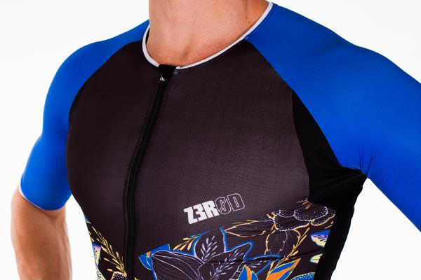 Racer man KONA ttSINGLET | Z3R0D - triathlon sleeved top 