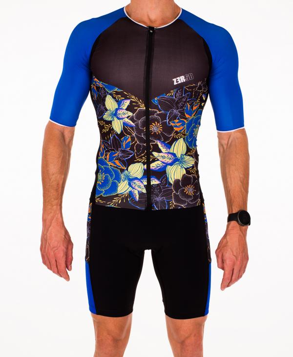 Racer man KONA ttSINGLET | Z3R0D - triathlon sleeved top 