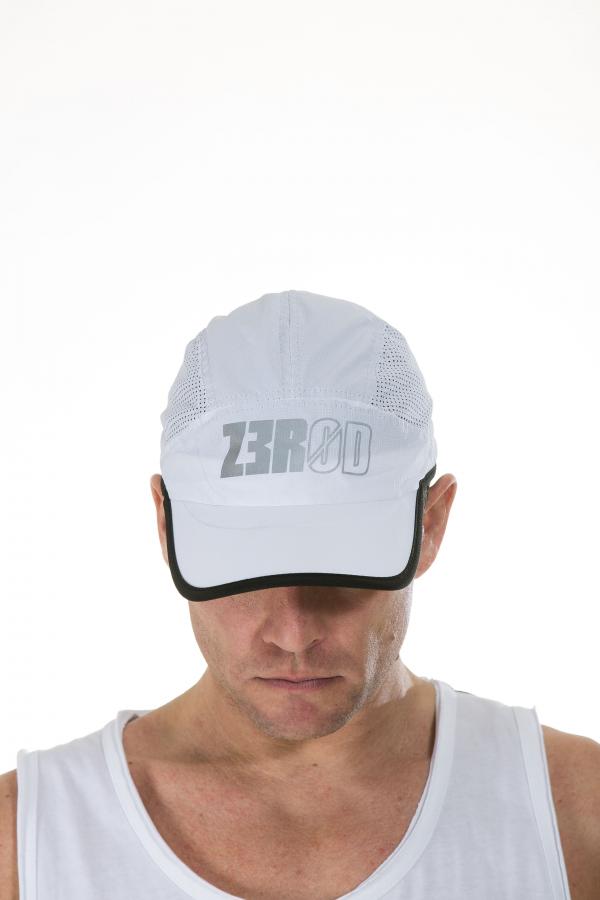 Z3R0D - WHITE RUNNING CAP 