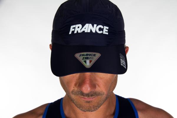 Casquette running course à pied mixte collection France Z3R0D 