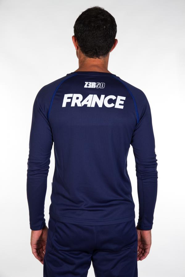 T-shirt manche longues running équipe de France Z3R0D