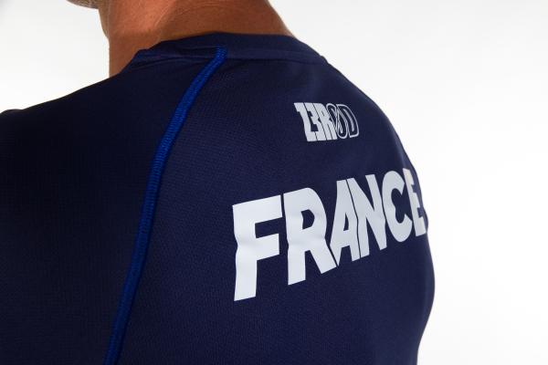 T-shirt manche longues running équipe de France Z3R0D