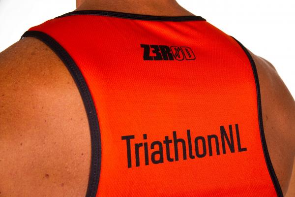 Netherlands Man Running Singlet | Z3R0D Dutch running top