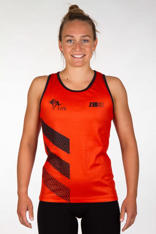 Netherlands Woman Running Top | Z3R0D Dutch running top