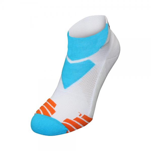 Z3R0D - White low socks for running, cycling, triathlon and sports training.