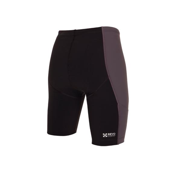 Triathlon racer woman black and grey shorts | Z3R0D - triathlon bottom gear