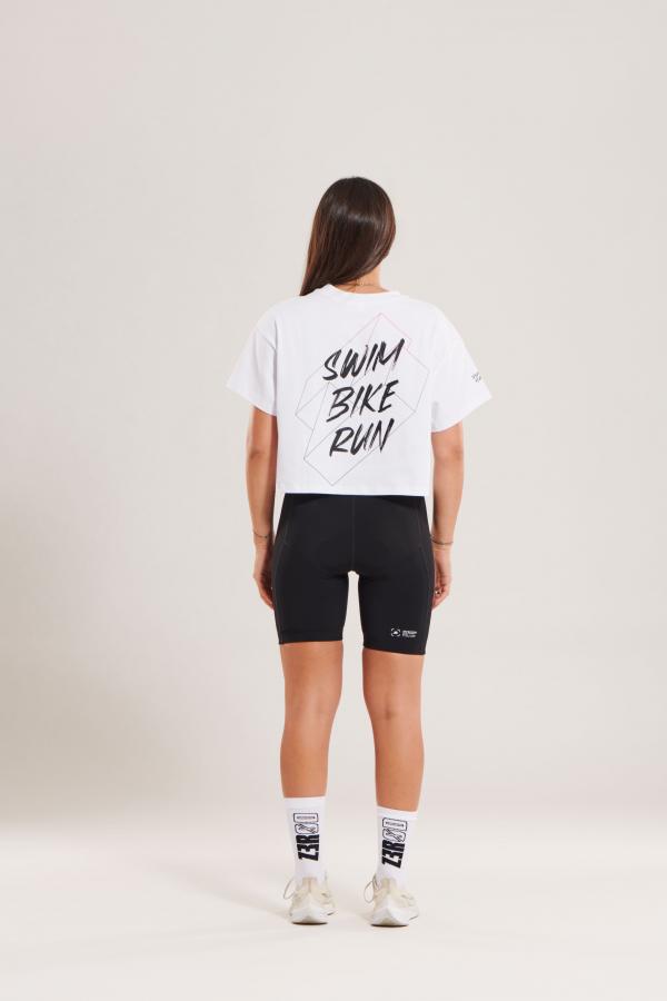 Triathlon racer woman black shorts | Z3R0D - triathlon bottom gear