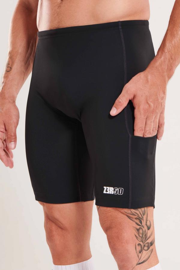 Short triathlon racer homme noir | Z3R0D