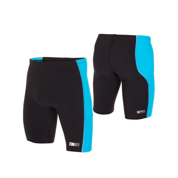 Triathlon racer man black and atoll shorts | Z3R0D