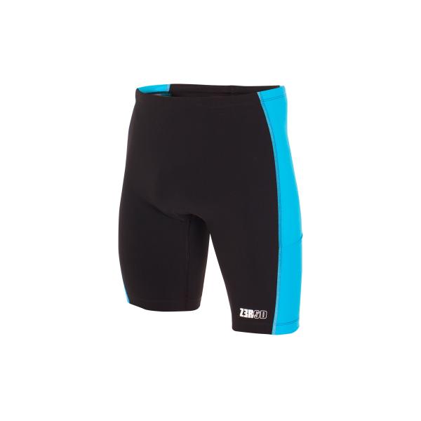 Triathlon racer man black and atoll shorts | Z3R0D