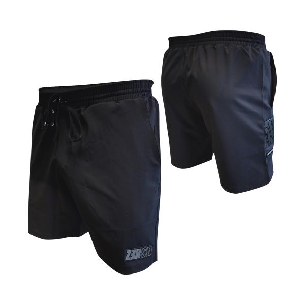 Lifestyle black shorts for men | Z3R0D