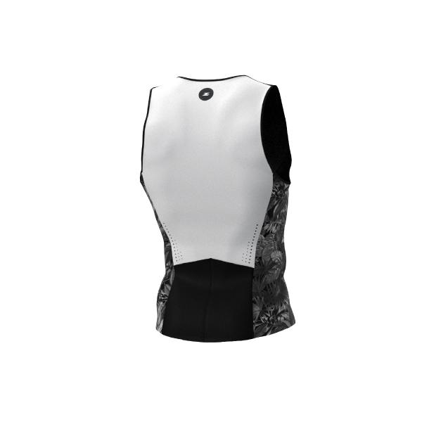 Singlet triathlon racer homme Tropadelic | Z3R0D - haut de triathlon 