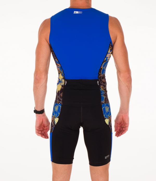 Triathlon racer man Kona singlet | Z3R0D triathlon top 