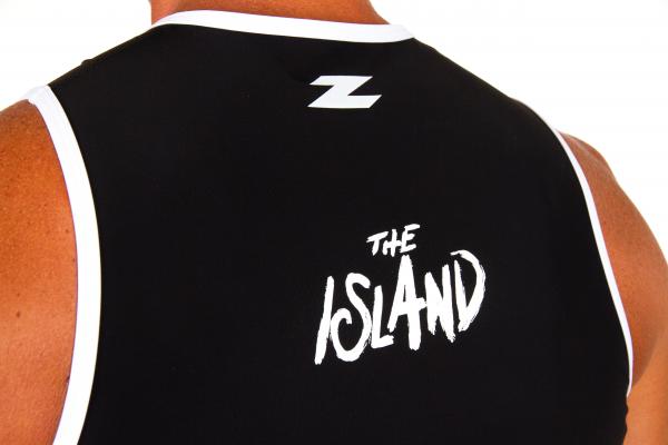 Triathlon racer man The Island singlet | Z3R0D triathlon top 