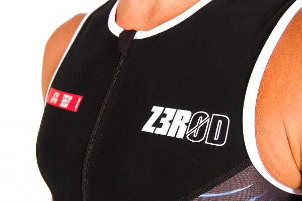 Triathlon racer man The Island singlet | Z3R0D triathlon top 