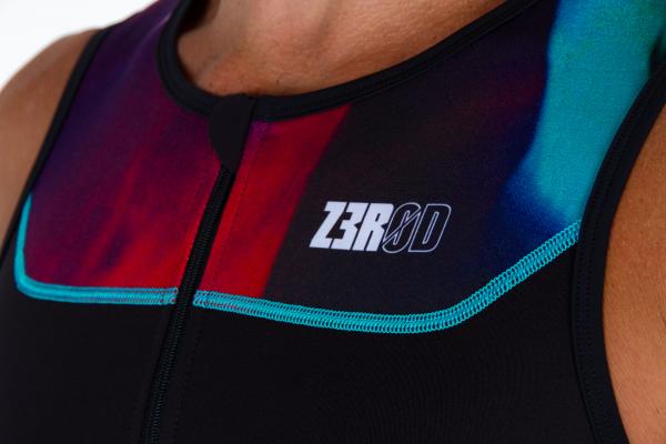 Triathlon start new wave black singlet | Z3R0D triathlon top