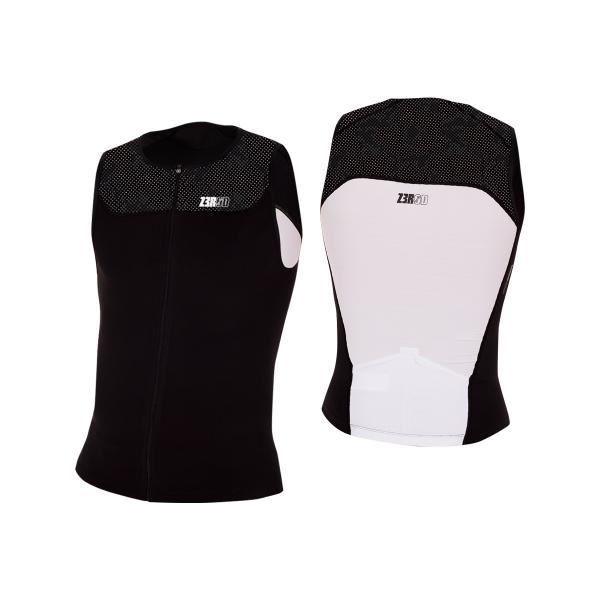 Haut de triathlon singlet Start noir | Z3R0D