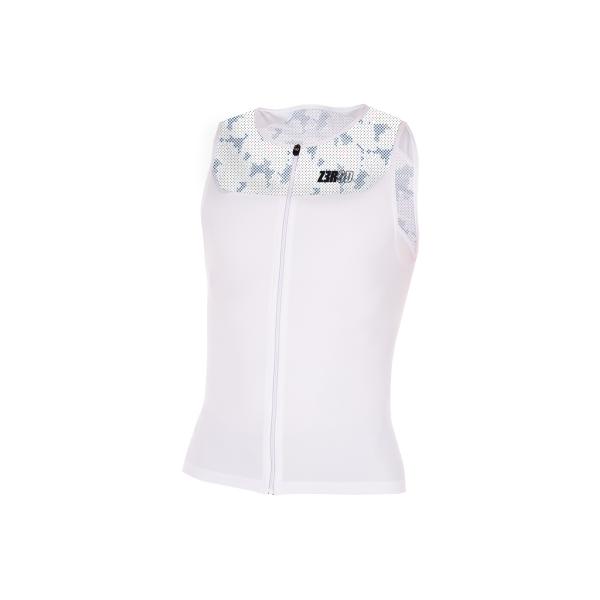 Triathlon start white singlet | Z3R0D triathlon top