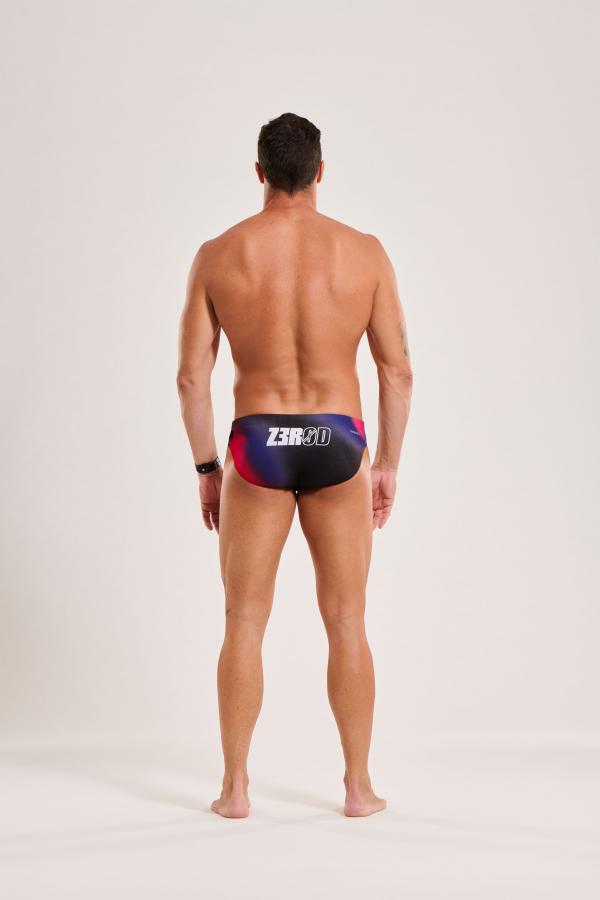 Slip de bain homme noir Vortex Nebula | Z3R0D