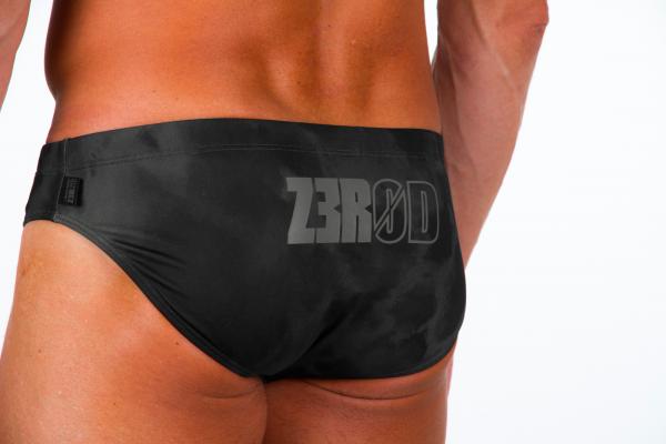 Man dark shadows tie & dye  swim briefs | Z3R0D