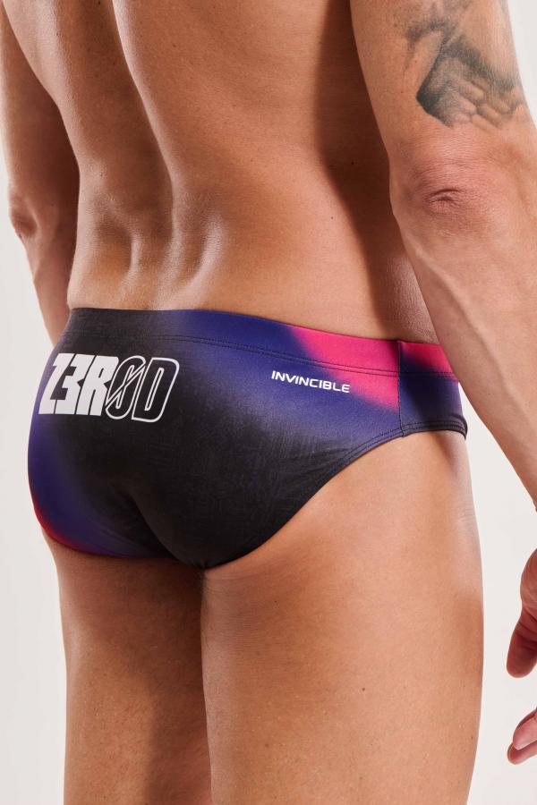 Slip de bain homme noir Vortex Nebula | Z3R0D