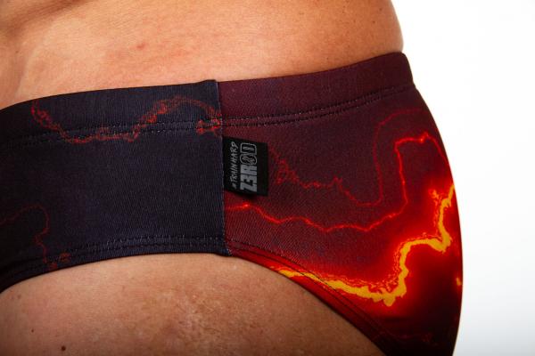 Man Lava swim briefs | Z3R0D