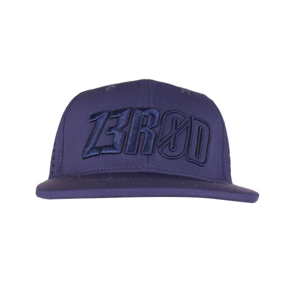 Casquette Elite Snapback Z3R0D bleu marine