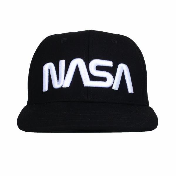 Z3R0D NASA Snapback - black Explorer trucker