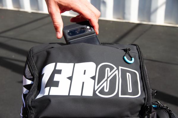Z3R0D triathlon Black Sports Backpack