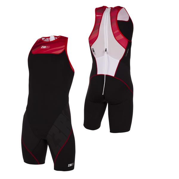 Z3R0D - ARMADA BLACK/RED start TRISUIT MAN