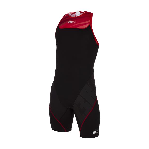 Z3R0D - start TRISUIT ARMADA NOIR/ROUGE