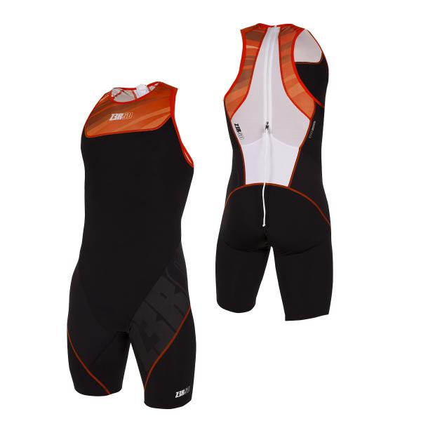 Z3R0D - ARMADA BLACK/ORANGE start TRISUIT MAN