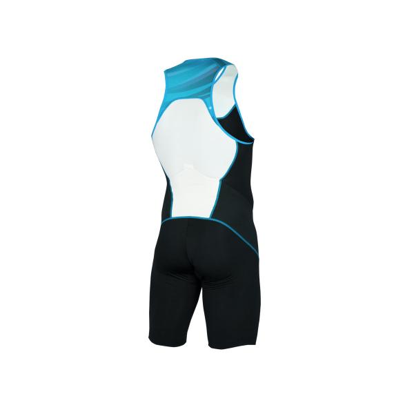 Z3R0D start TRISUIT MAN FRONT ZIP BLACK ATOLL