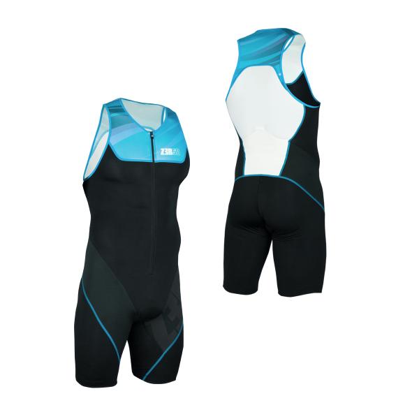 Z3R0D start TRISUIT MAN FRONT ZIP BLACK ATOLL