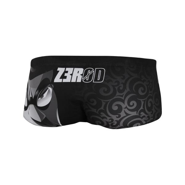 Swim trunks men swimsuit - ZEROD Ravenman Black