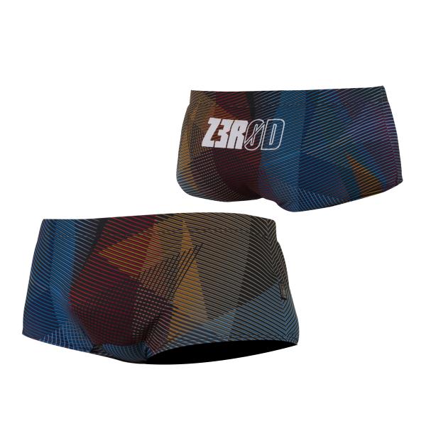 Z3R0D SWIM TRUNKS - CROSSING LINES