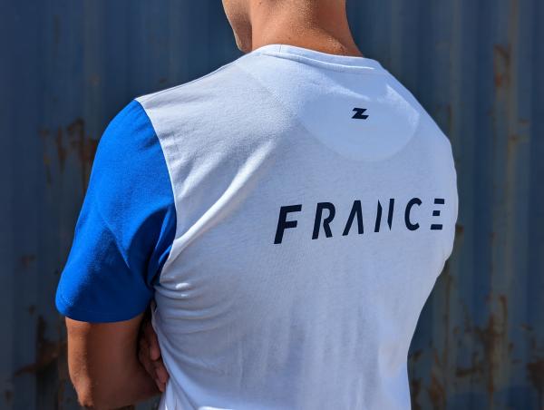 T-shirt Z3R0D équipe de france lifestyle pour hommes