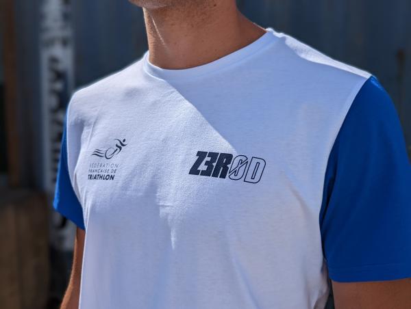 T-shirt Z3R0D équipe de france lifestyle pour hommes