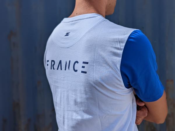 T-shirt Z3R0D équipe de france lifestyle pour hommes