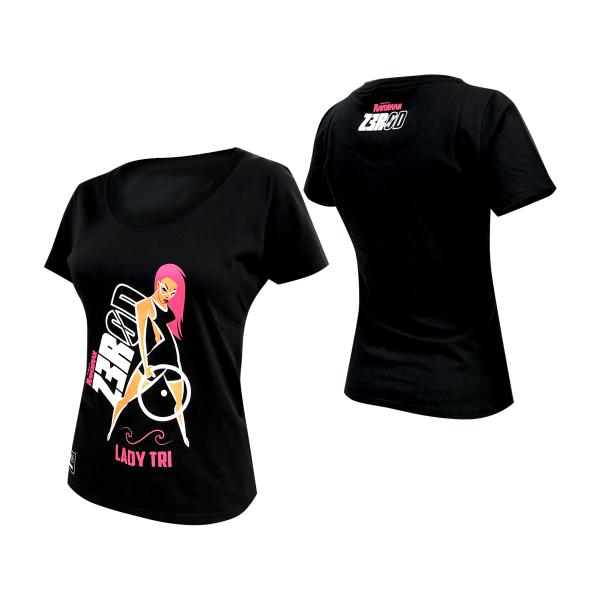 T-shirt lifestyle femme Ravenman Lady Tri | Z3R0D