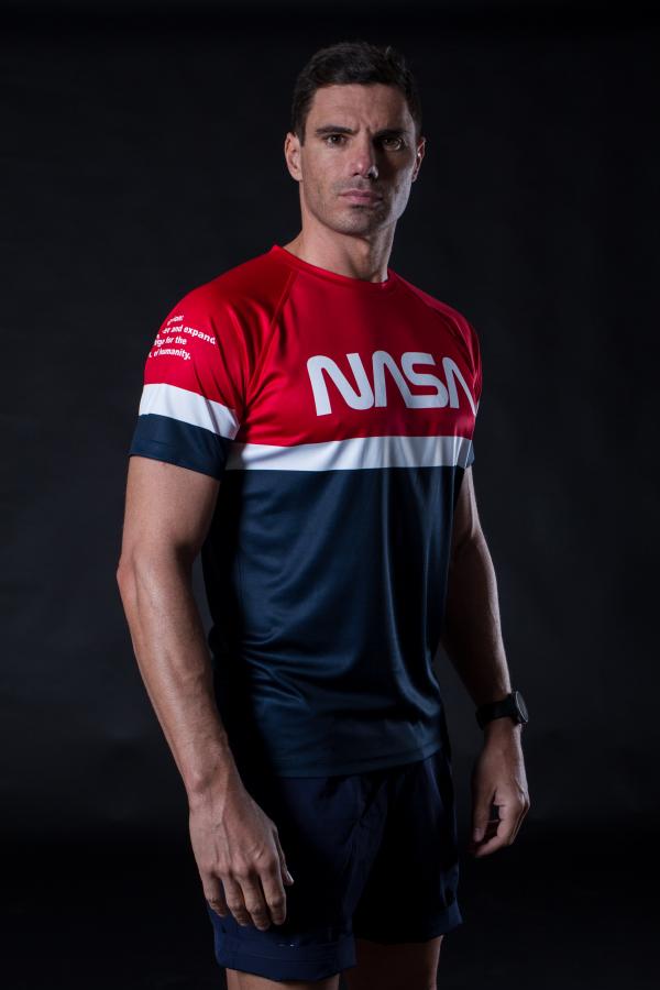 Z3R0D Nasa Explorer running t-shirt for men