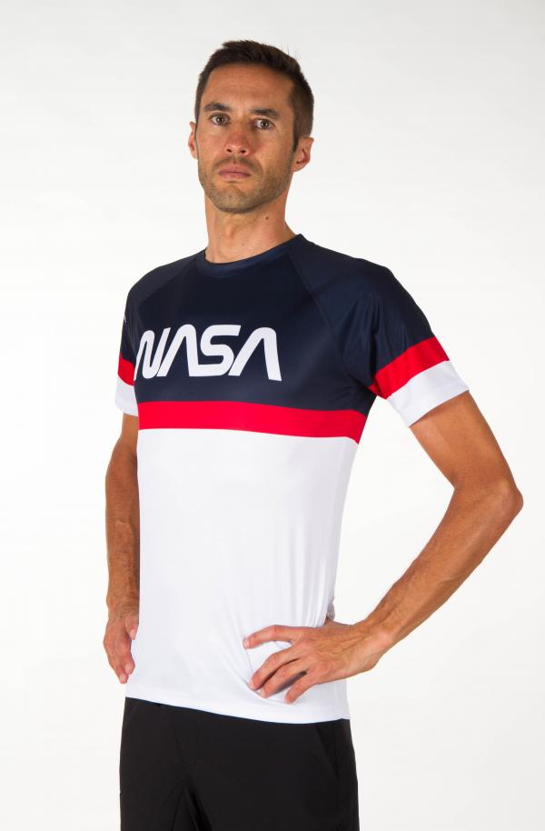 Z3R0D - Triathlon : Capsules, NASA   : MAN NASA RUNNING T-SHIRTS  (NASA)
