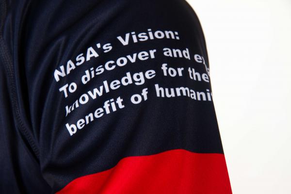 Z3R0D - Triathlon : Capsules, NASA   : MAN NASA RUNNING T-SHIRTS  (NASA)